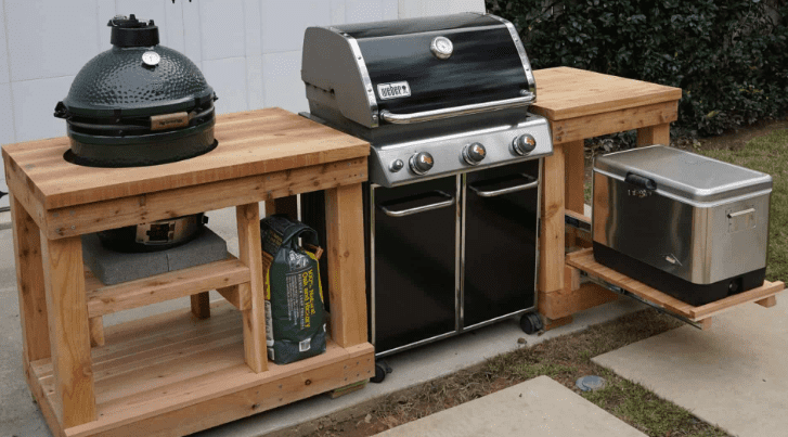 Custom outdoor kitchen